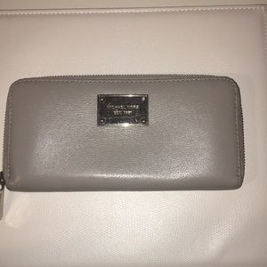 MK gray wallet